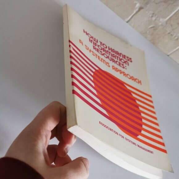 1974 How to Harness Information Resources Book Vintage Systems Approach Associat - Picture 2 of 7